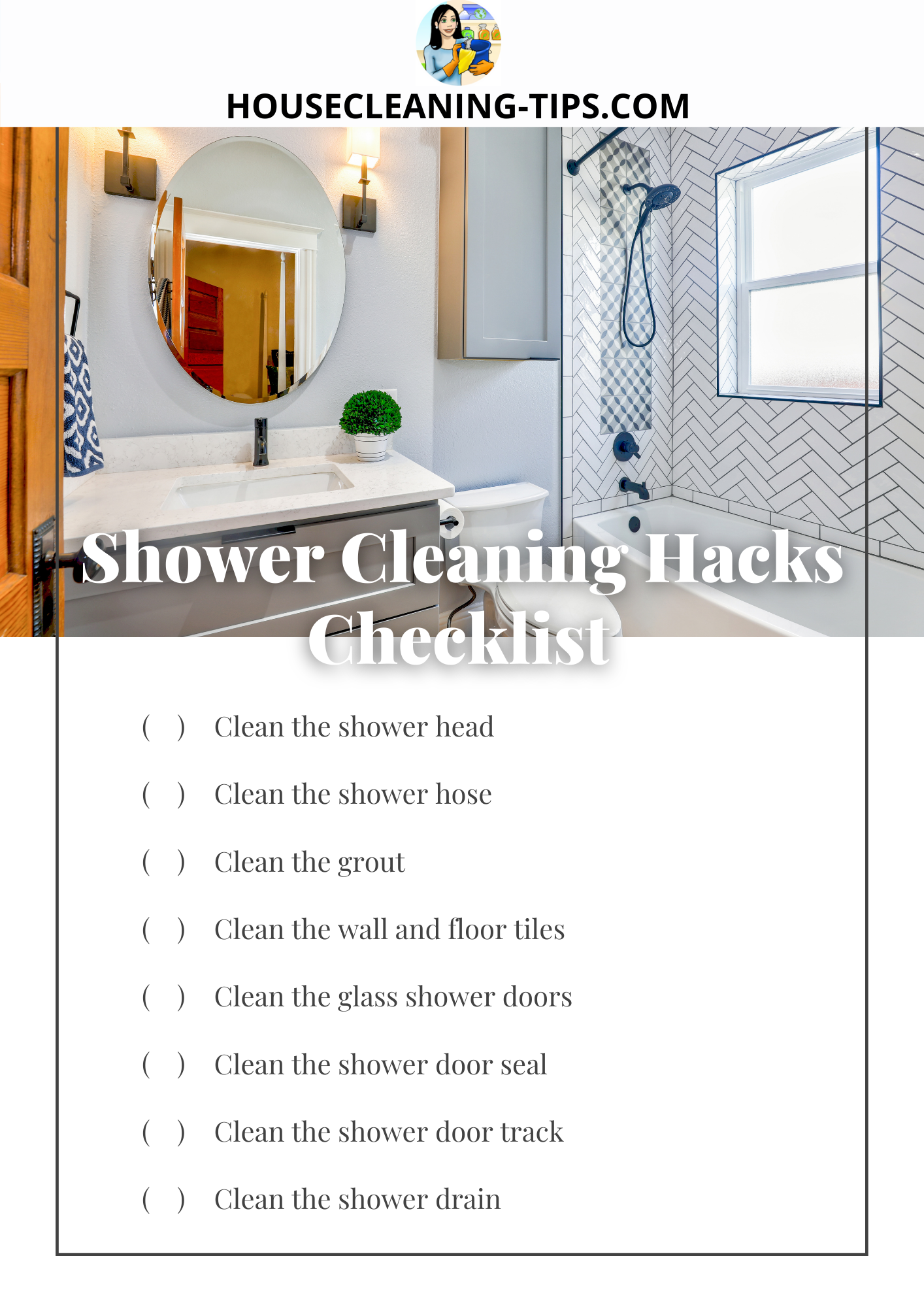 7 Ways You Can Clean Your Shower Door Tracks (Even Those With